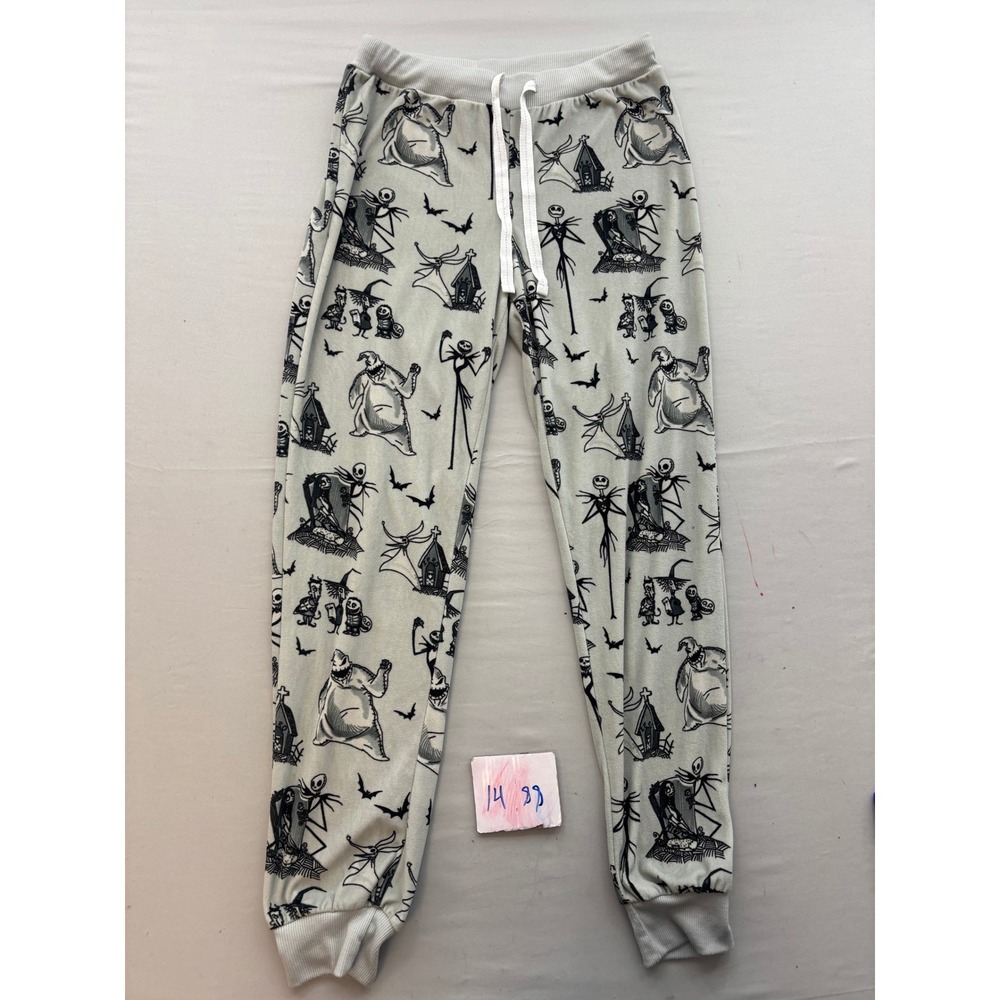 Disney Nightmare Before Christmas Jack Skellington Oogie Boogie Pajama Pants S